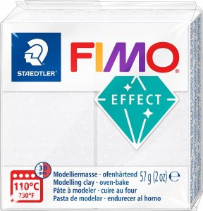 Teka Masa termoutwardzalna Fimo Effect 57g biały 1