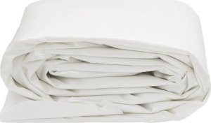 vidaXL Plandeka, biała, 5x5 m, 600 g/m² 3