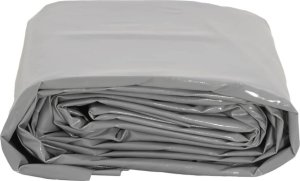 vidaXL Plandeka, szara, 4x6 m, 600 g/m² 3