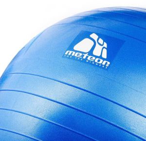 Meteor Piłka fitness 65 cm Z POMPKĄ niebieska (31133) 11