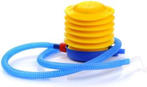 Meteor Piłka fitness 75CM Z POMPKĄ CZARNA żółte logo (31134) 4