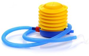 Meteor Piłka fitness 75CM Z POMPKĄ CZARNA żółte logo (31134) 6