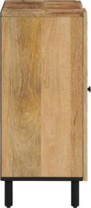 vidaXL Szafka, 90x33x75 cm, lite drewno mango 6