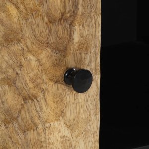 vidaXL Szafka, 90x33x75 cm, lite drewno mango 9