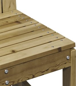 vidaXL vidaXL 3-cz. zestaw mebli ogrodowych, impregnowane drewno sosnowe 8