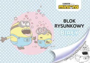 Teka Blok rysunkowy A4/20K biały Minionki 2