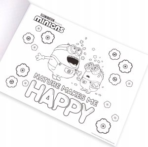 Teka Blok rysunkowy A4/20K biały Minionki 3