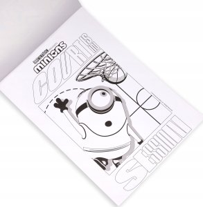 Teka Blok rysunkowy A4/20K biały Minionki 4