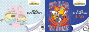 Teka Blok rysunkowy A4/20K biały Minionki 5