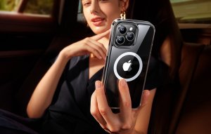 Torras Etui Torras Diamond Clear-Mag do iPhone 15 Pro (transparentne) 4