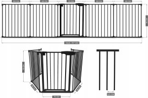Barierka Zabezpieczająca Duża Do 317Cm Tulano Guardian 6.0 7