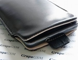 Telone Skóra Jagnięca Pokrowiec Kabura Do Sony Xperia Xa1 2