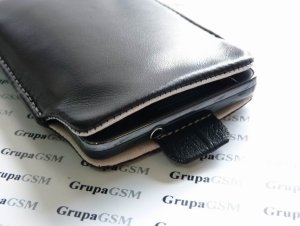 Telone Skóra Jagnięca Pokrowiec Kabura Do Sony Xperia Xa1 5