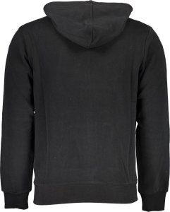 La Martina CZARNA BLUZA MĘSKA Z ZAMKIEM LA MARTINA S 2