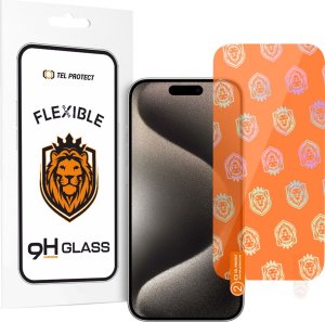 Hartowane Szkło Hybrydowe Tel Protect Best Flexible Do Iphone 15 Plus/15 Pro Max 1