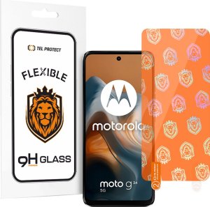 Hartowane Szkło Hybrydowe Tel Protect Best Flexible Do Motorola Moto G04/G24/G34 5G 1