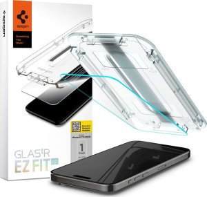 Spigen Szkło Hartowane Do Iphone 15 Pro Spigen Glas.tr "Ez Fit" Clear 1