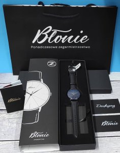 Zegarek Pan i Pani Gadżet Zegarek Błonie klasyczny Zodiak Atrament męski 2