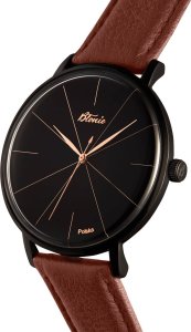 Zegarek Pan i Pani Gadżet Zegarek Błonie klasyczny Zodiak Karmel męski 4