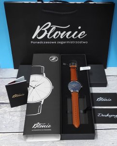 Zegarek Pan i Pani Gadżet Zegarek Błonie klasyczny Zodiak Ultramaryna męski 2