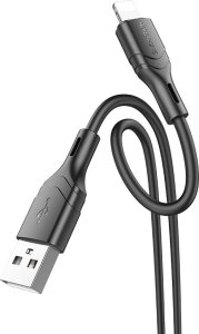 Kabel USB Borofone Borofone Kabel Bx99 Method - Usb Na Lightning - 2,4A 1 Metr Czarny 1