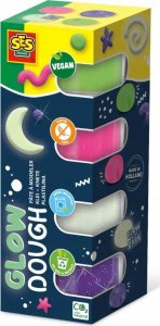 SES SES Świecąca Ciastolina 40x90g 00516 05160 1