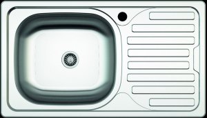 Zlewozmywak Franke STAINLESS STEEL SINK SATIN AS07+ SYPHON 1