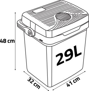 Lodówka turystyczna Berdsen Lodówka turystyczna Berdsen Icemax 29 litry tryb ECO - czarna 18