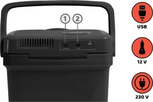 Lodówka turystyczna Berdsen Lodówka turystyczna Berdsen Icemax 29 litry tryb ECO - czarna 8