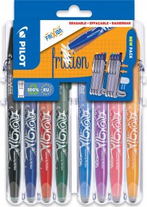 Teka Pióro kulkowe FriXion 0,7 8 kolorów PILOT 5