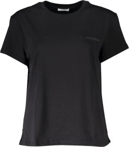 Patrizia Pepe T-SHIRT DAMSKI Z KRÓTKIM RĘKAWEM PATRIZIA PEPE CZARNY L 1