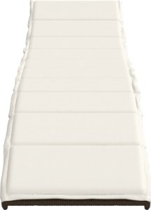 vidaXL vidaXL Leżaki ze stolikiem, 2 szt., brązowe, polirattan 5