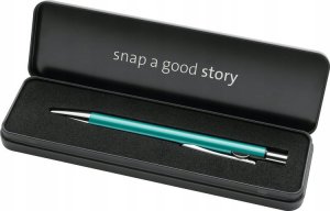 Teka Długopis Snap K10 turkus metallic etui 6