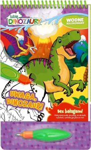 Media Service Zawada Lubię Dinozaury. Wodne kolorowanie cz. 4 1