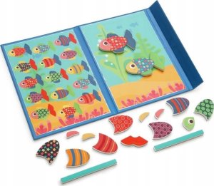 Teka Układanka magnetyczna kształty i kolory Rybki 2