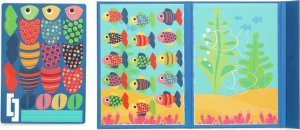 Teka Układanka magnetyczna kształty i kolory Rybki 5