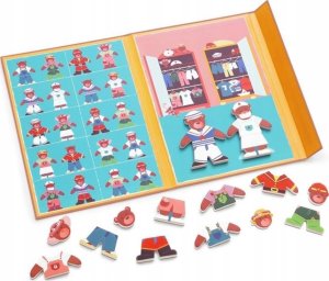 Teka Układanka magnetyczna kształty i kolory Ubierz mi¶ 2