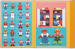 Teka Układanka magnetyczna kształty i kolory Ubierz mi¶ 4