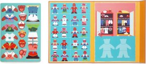 Teka Układanka magnetyczna kształty i kolory Ubierz mi¶ 5