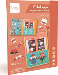 Teka Układanka magnetyczna kształty i kolory Ubierz mi¶ 6