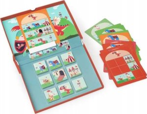 Teka Układanka magnetyczna łamigłówka Rycerze i smoki 2