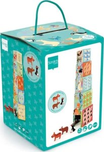 Teka Piramida edukacyjna z figurkami Dzikie zwierzęta 2