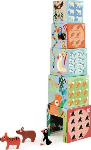 Teka Piramida edukacyjna z figurkami Dzikie zwierzęta 4