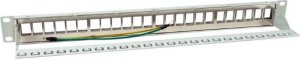 Equip Equip Patchpanel 24x Cat6A 19" FTP 1HE Keystone Montage   ws 2