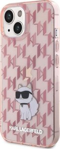 Karl Lagerfeld Karl Lagerfeld Monogram Choupette - Etui iPhone 15 (różowy) 2