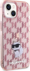 Karl Lagerfeld Karl Lagerfeld Monogram Choupette - Etui iPhone 15 (różowy) 4