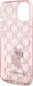 Karl Lagerfeld Karl Lagerfeld Monogram Choupette - Etui iPhone 15 (różowy) 7