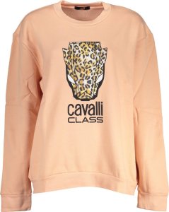 Cavalli Class RÓŻOWA BLUZA DAMSKA KLASY CAVALLI BEZ ZAMKA M 1