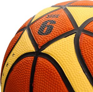 Meteor Piłka do koszykówki INJECT #6 14 PANELI brązowo-beżowa (07071) 2