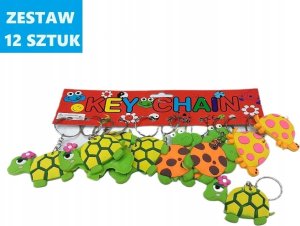 Teka Brelok silikonowy żółw (12szt) 2